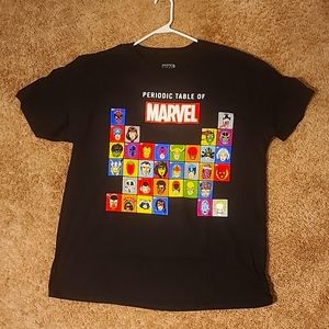BLACK Marvel shirt